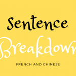 Sentence Breakdown[Beginner  French], Femme Ébène,  " L'église au Milieu du VILLAGE"free vocabulary list