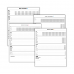 Printable Monthly Chore Tracker: Minimalist Cleaning Planner (A4 PDF)