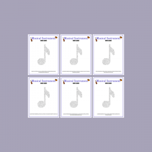 Musical Instruments Word Search Printable (PDF)